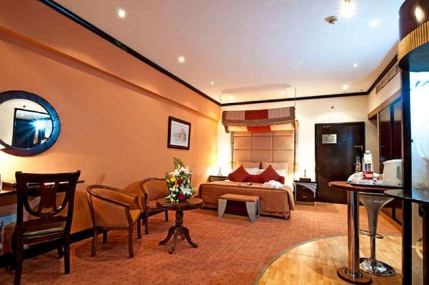 Al Jawhara Metro Hotel Dubai Rum bild