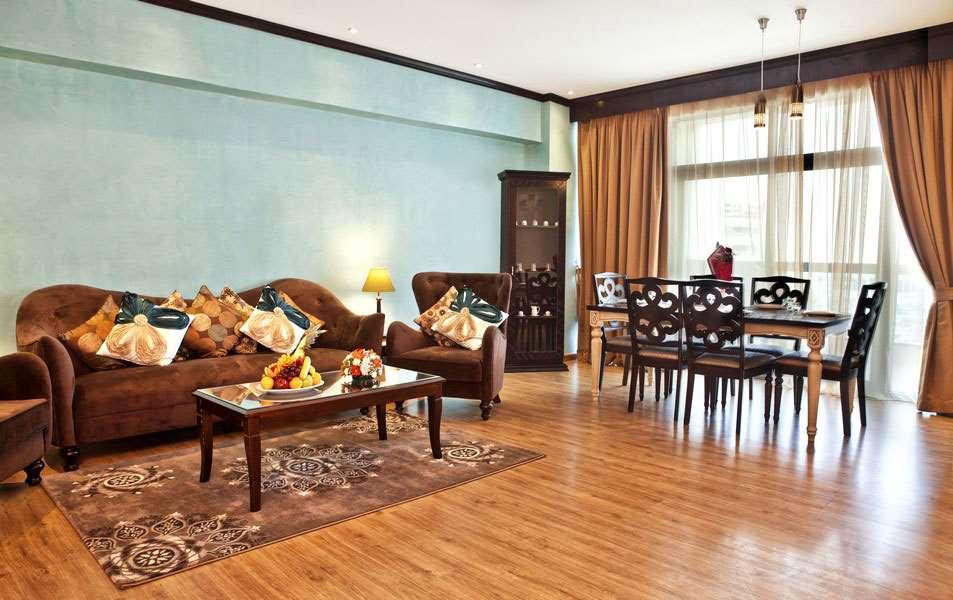 Al Jawhara Metro Hotel Dubai Rum bild